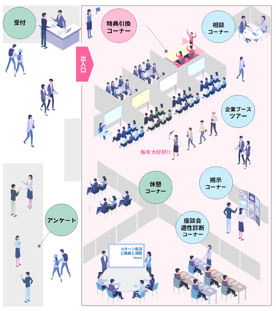 会場図
