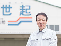 写真：社長