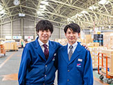 写真：Y・O(左)　  Y・H(右)