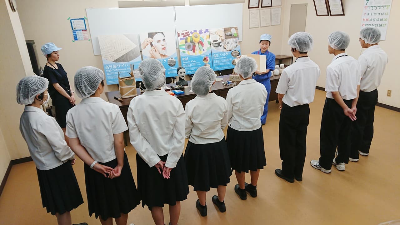 高校生かの会社見学
