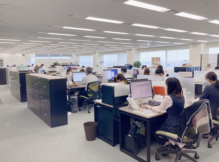 社内の様子